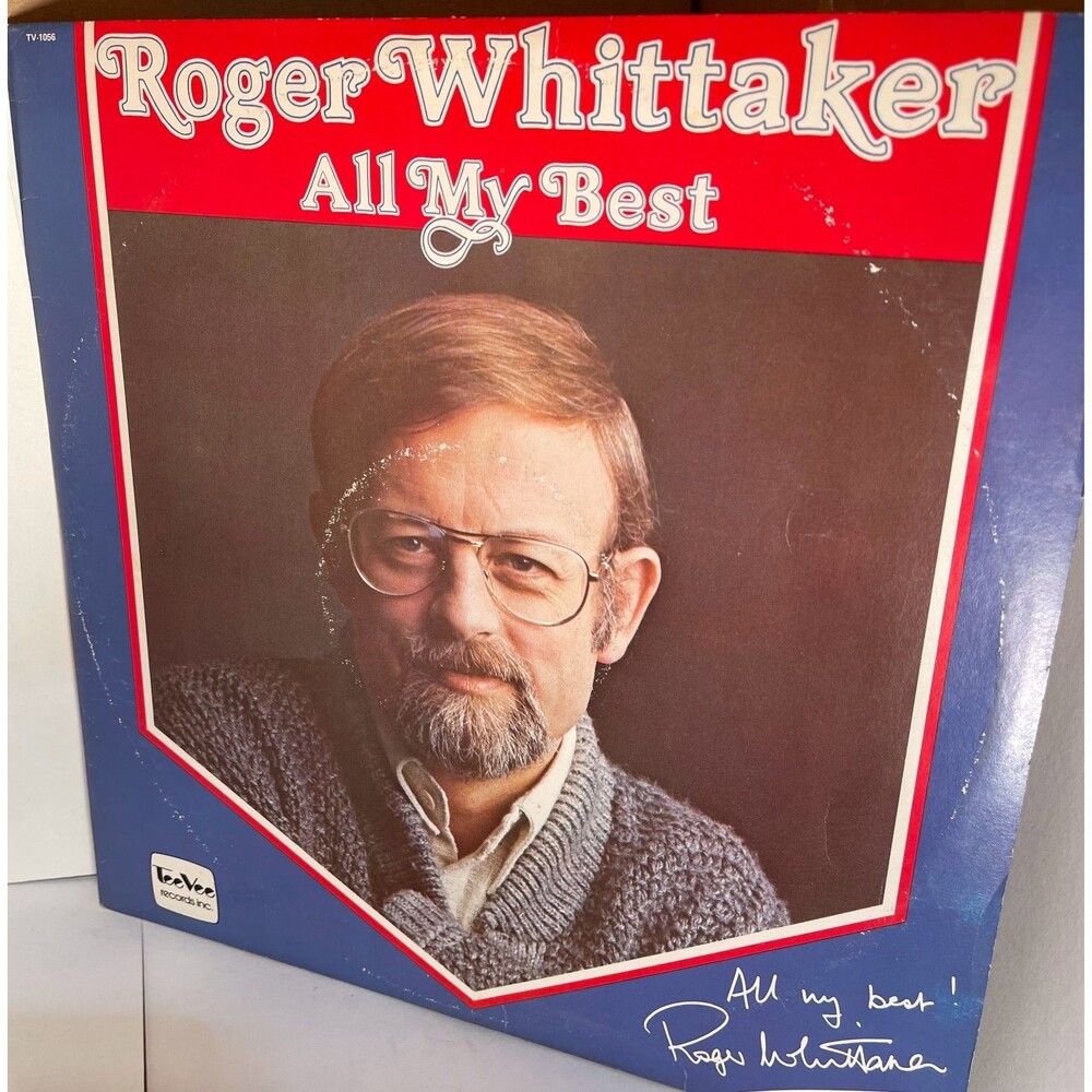 Roger Whittaker All My Best Vinyl Record (VG+)